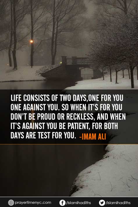 hazrat ali quote about life