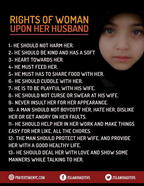 Women Rights over husband