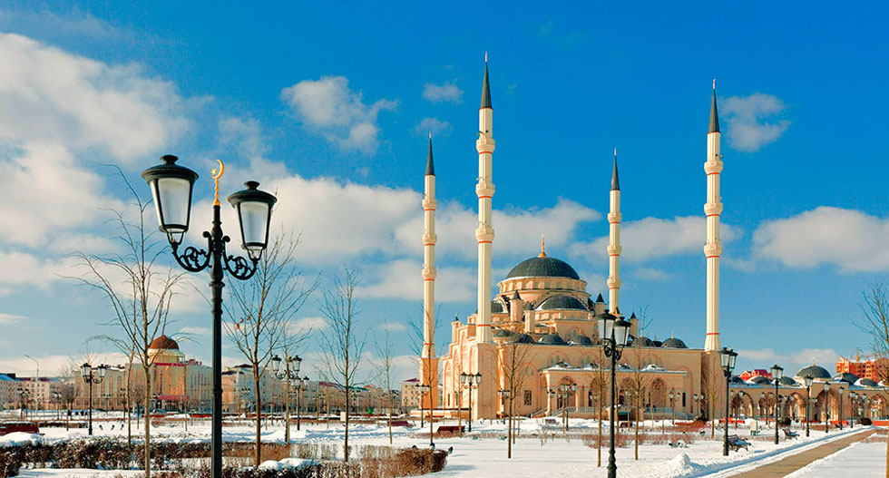 Most beautiful Akhmad Kadyrov Mosque