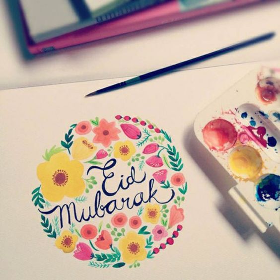 Eid greetings card