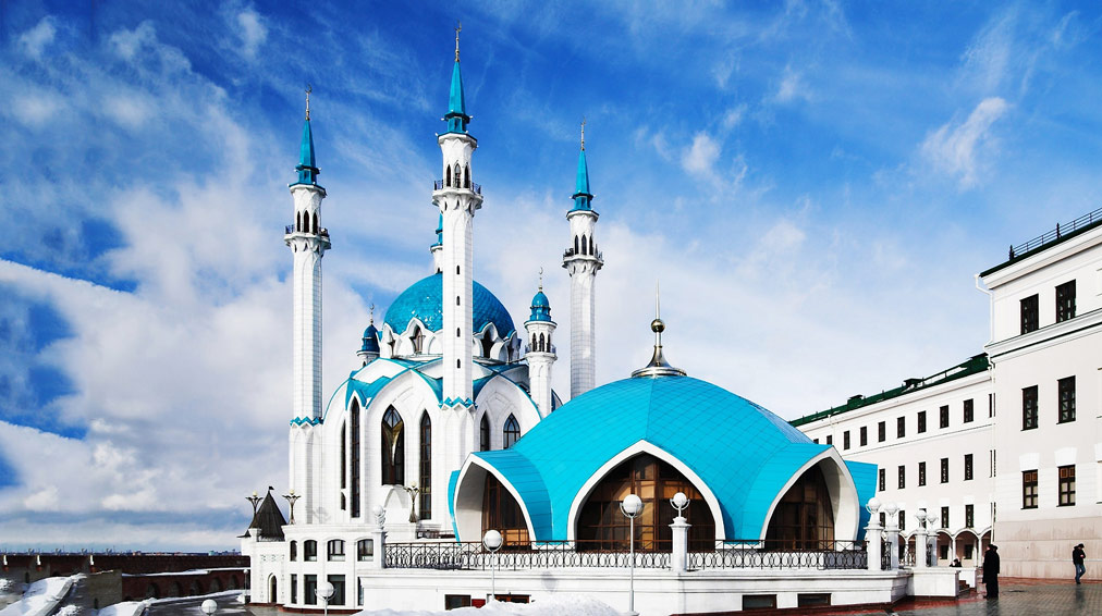 Russia beautiful Qolsharif Mosque