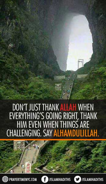 islamic quotes about alhamdulillah