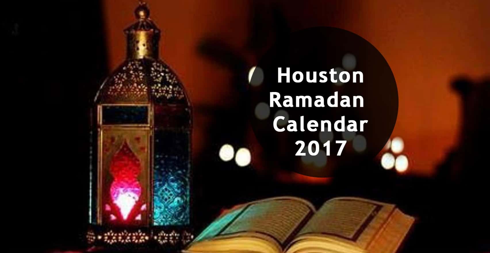 Ramadan Houston Calendar Cele Genovera
