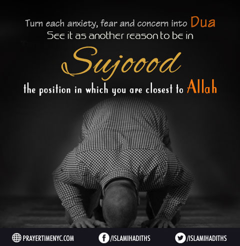 Islamic quotes about sujood